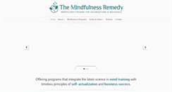 Desktop Screenshot of mindfulnessremedy.com